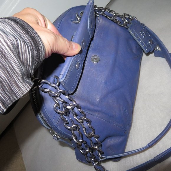 Olivia Harris Le Ti Chain Strap Small Bowler Bag - Picture 11 of 15